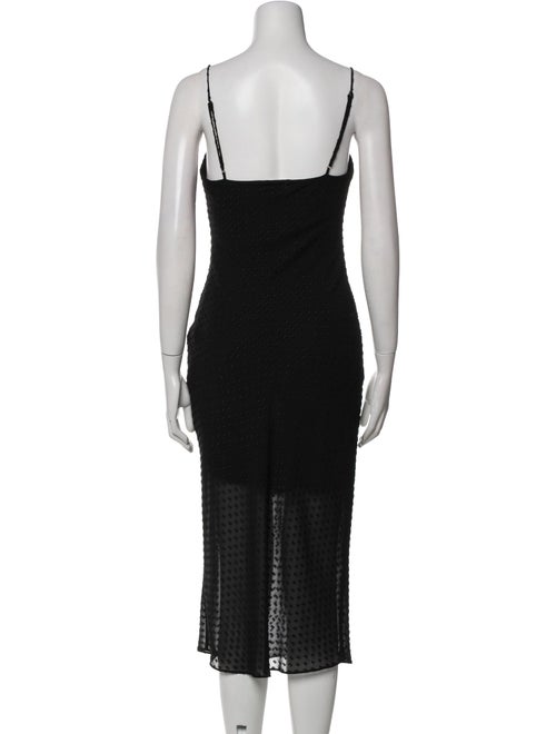 Third Form Square Neckline Midi Length Dress