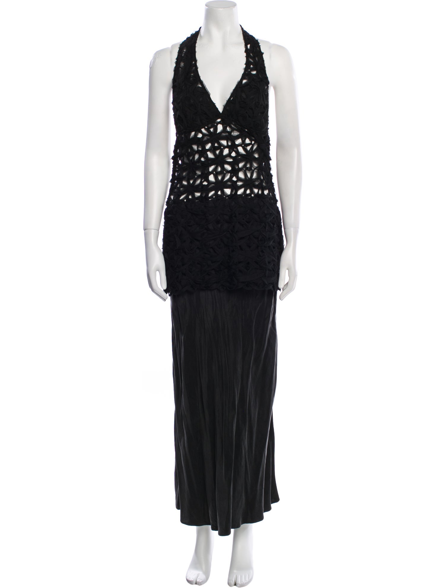 Third Form Halterneck Long Dress