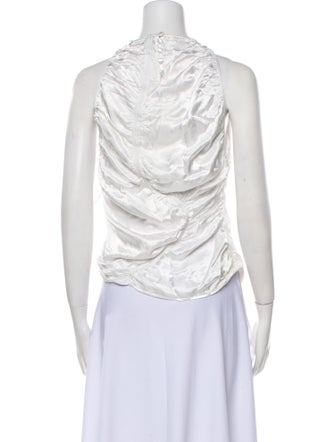 Third Form Mock Neck Sleeveless Blouse