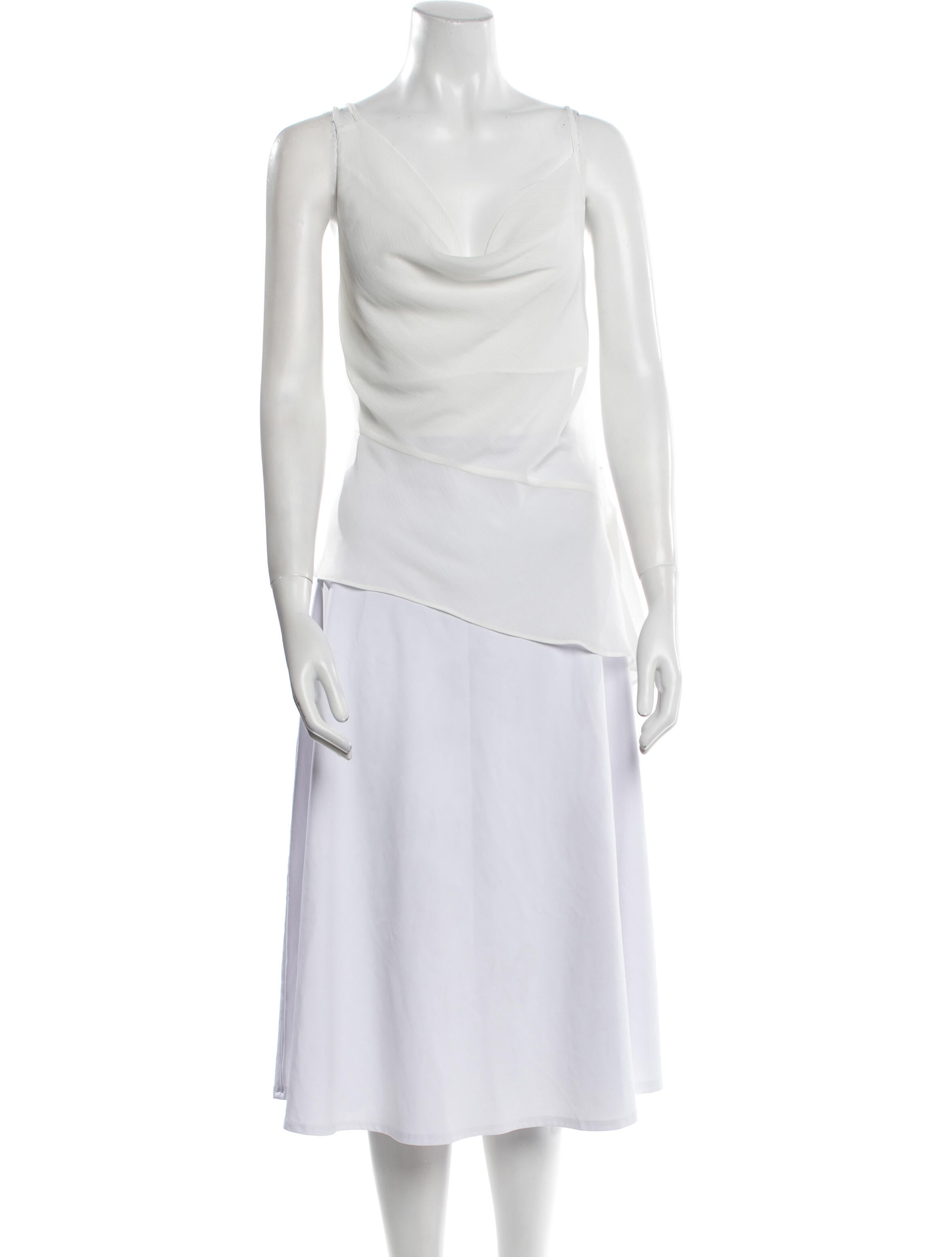 Third Form Cowl Neck Sleeveless Tunic