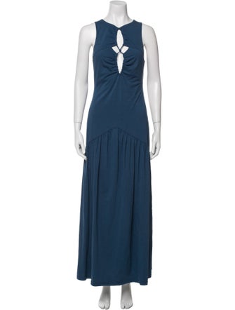 Third Form V-Neck Long Dress