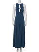 Third Form V-Neck Long Dress