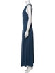 Third Form V-Neck Long Dress