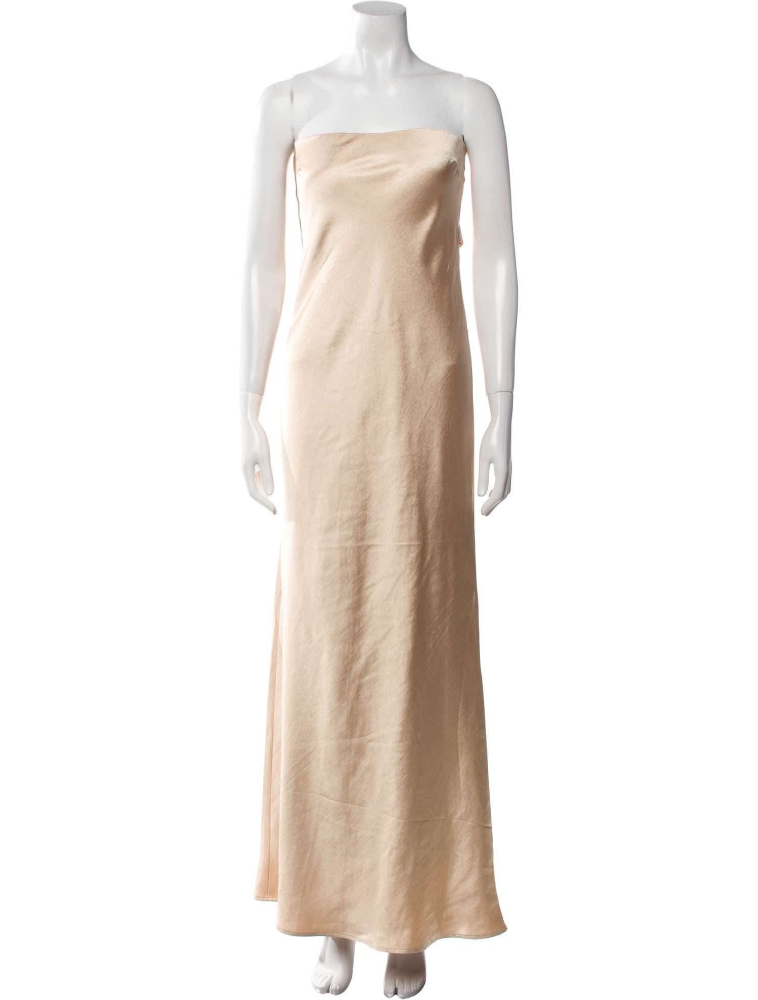 Third Form Strapless Long Dress