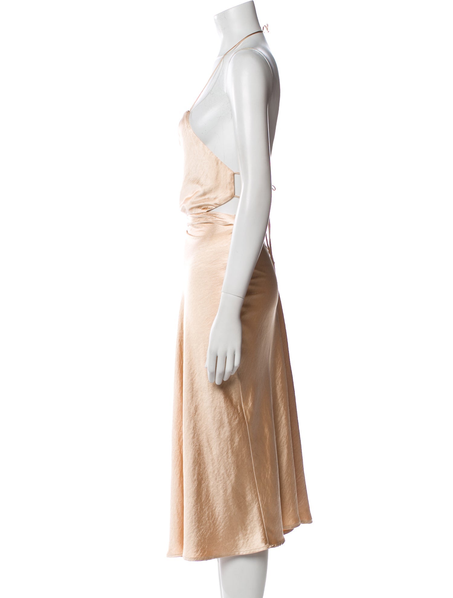 Third Form Cowl Neck Long Dress