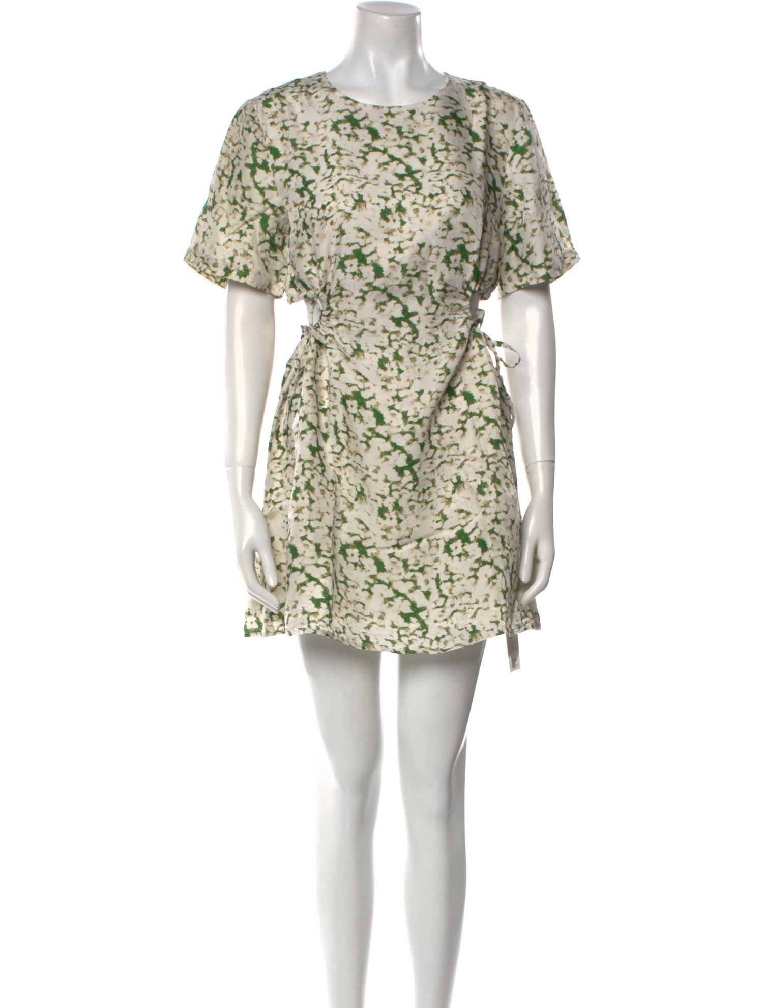 Third Form Floral Print Mini Dress