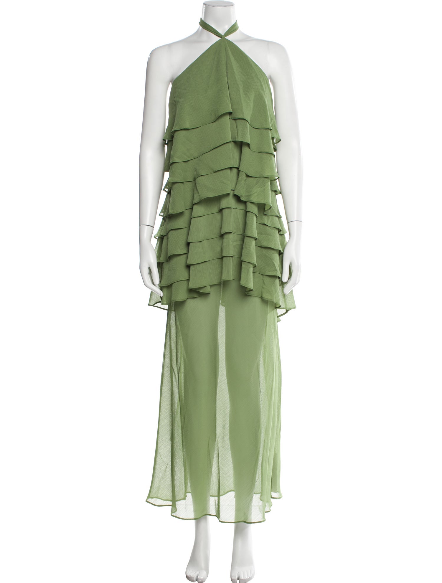 Third Form Halterneck Midi Length Dress w/ Tags