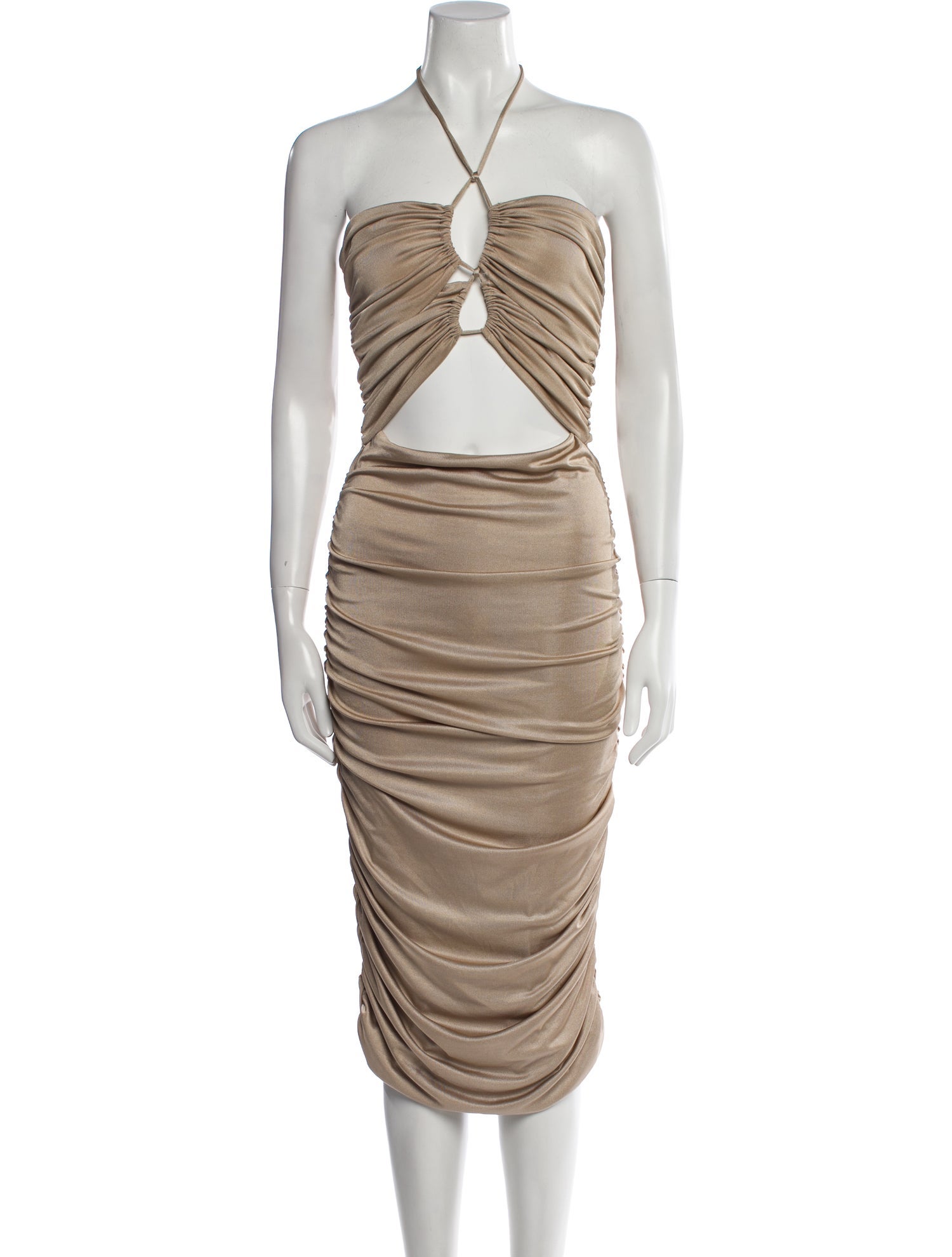 Third Form Halterneck Mini Dress