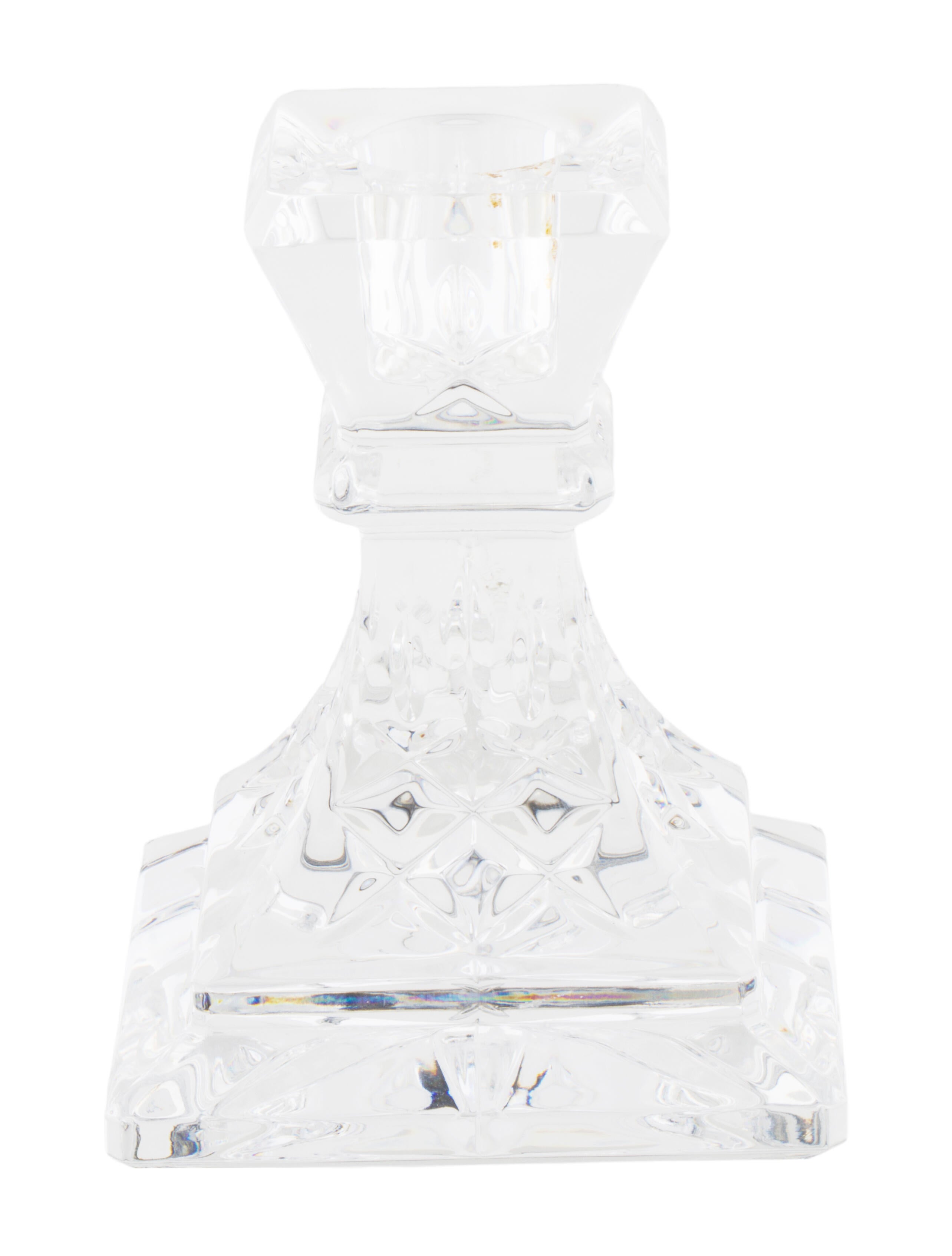 Waterford Cut Crystal Candle Holder