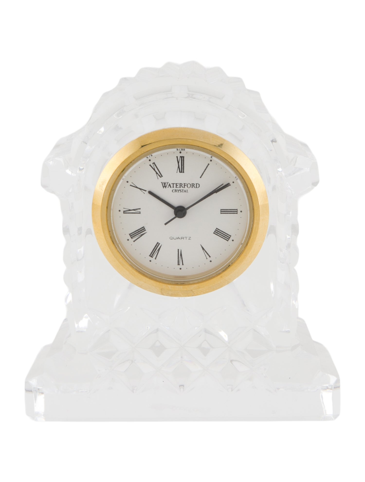 Waterford Small Carriage Crystal Clock