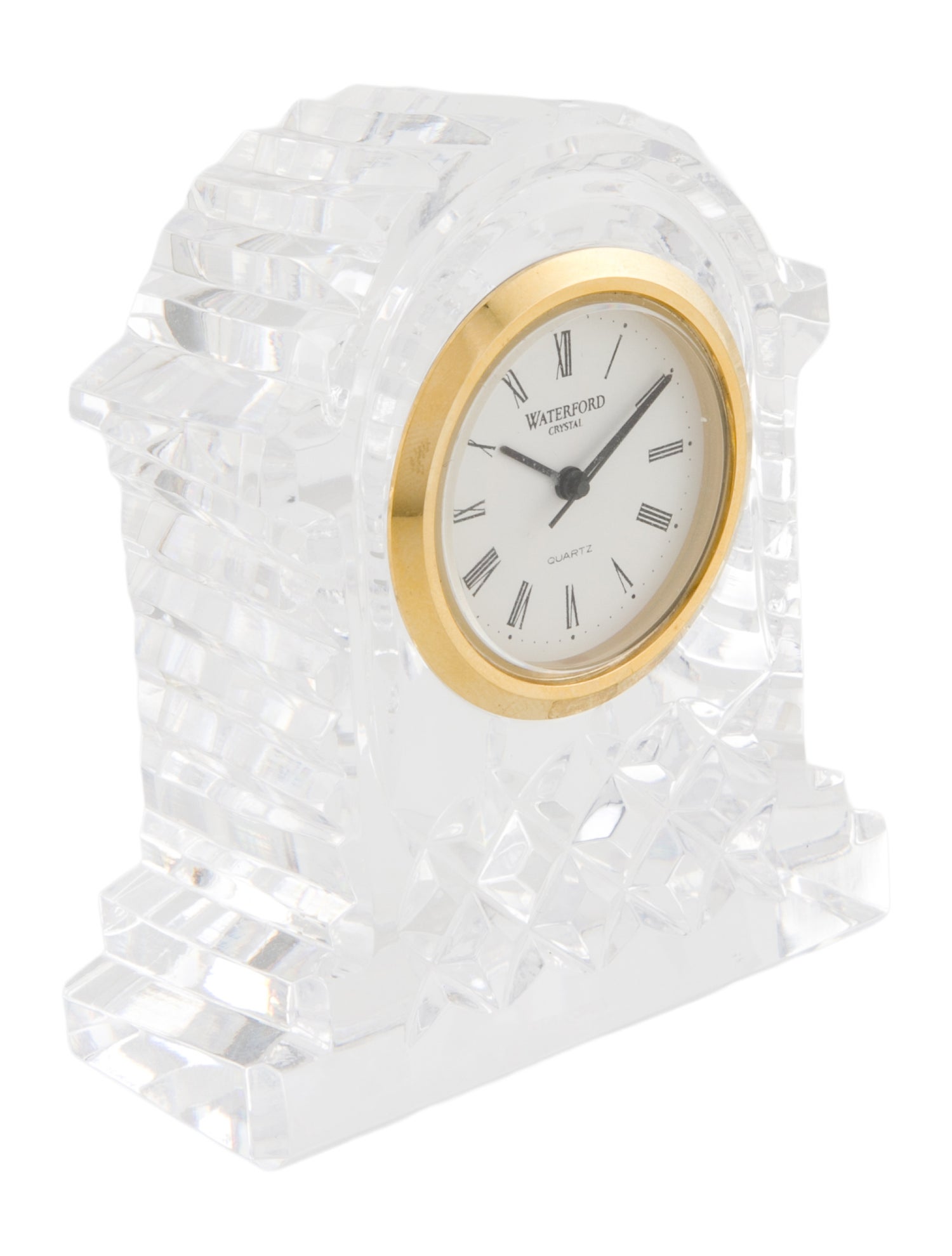 Waterford Small Carriage Crystal Clock