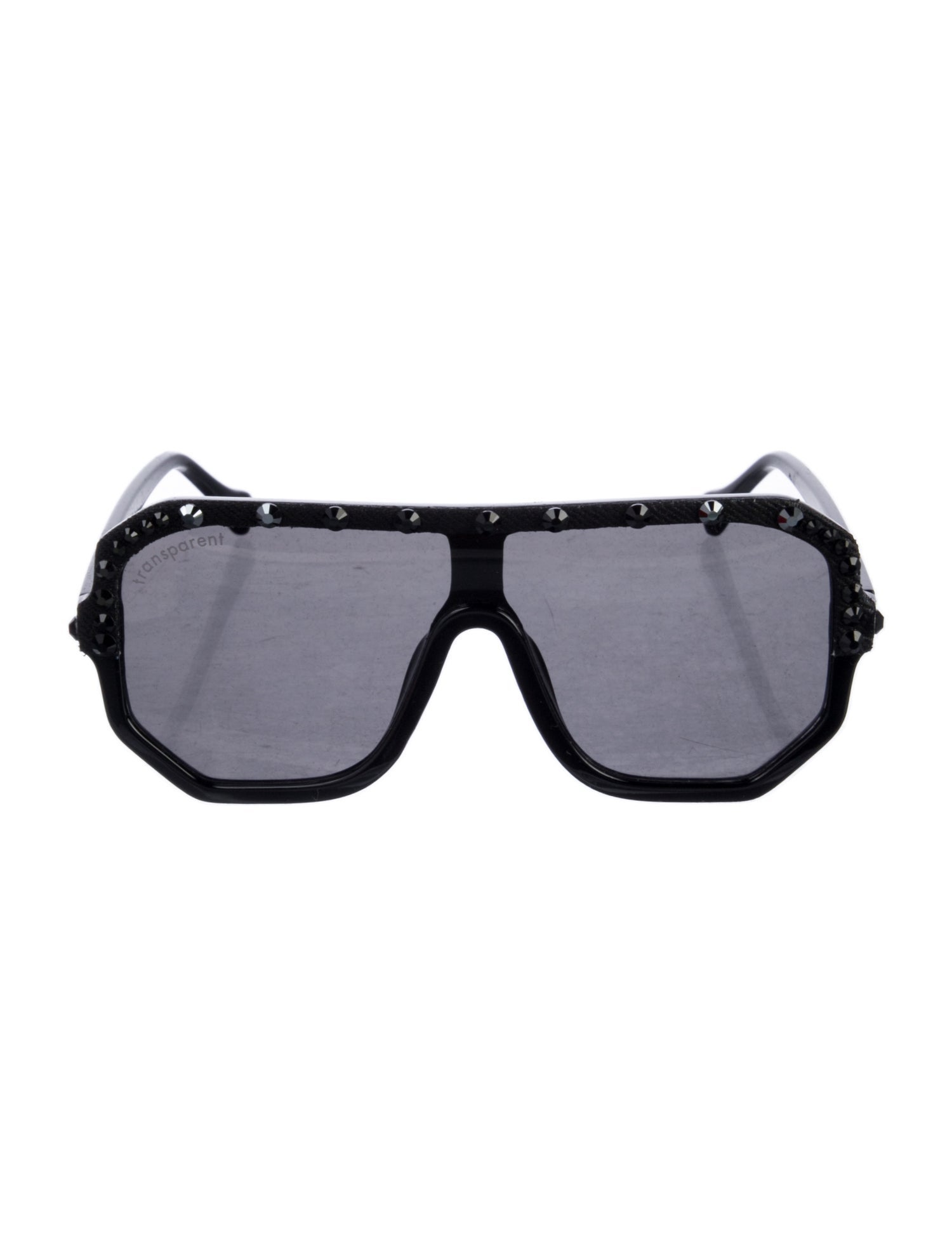 Transparent Sunglasses Shield Tinted Sunglasses