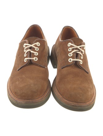 Tricker's Suede Derby Shoes