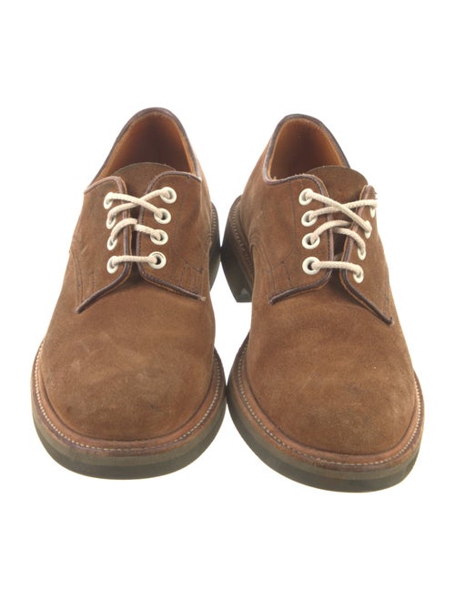Tricker's Suede Derby Shoes