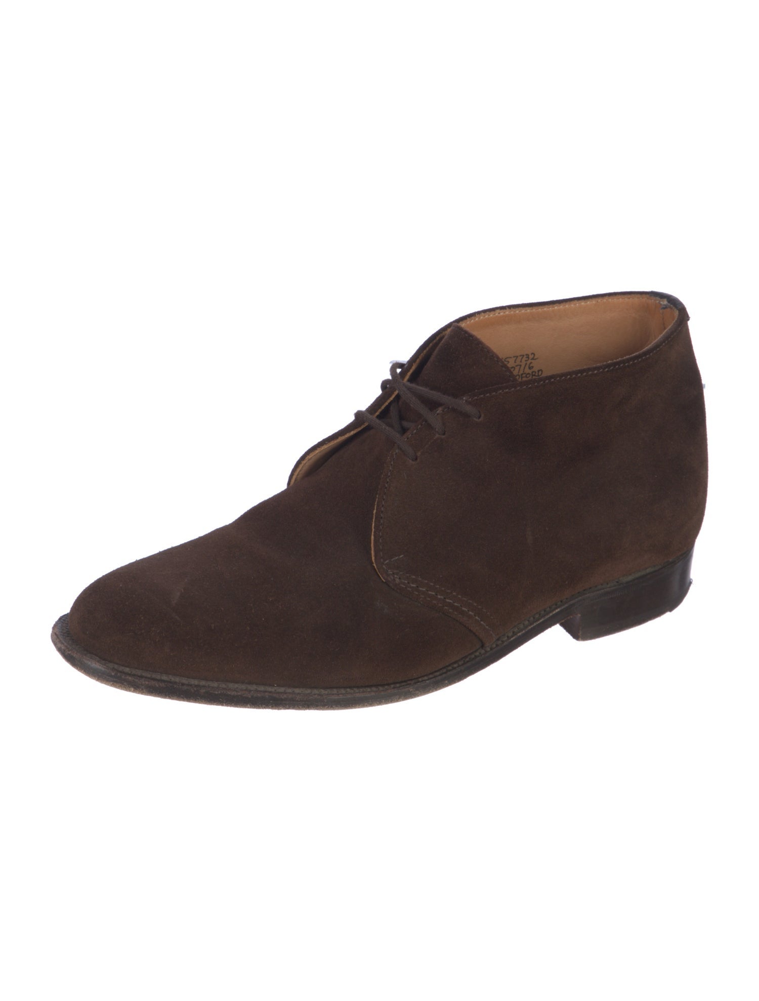 Tricker's Suede Lace-Up Boots