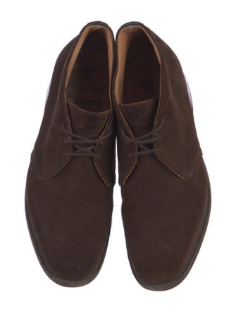 Tricker's Suede Lace-Up Boots