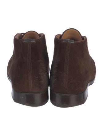 Tricker's Suede Lace-Up Boots