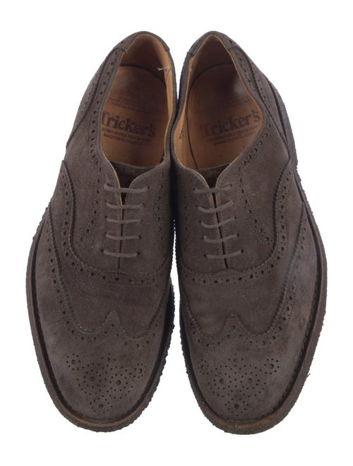 Tricker's Suede Brogues