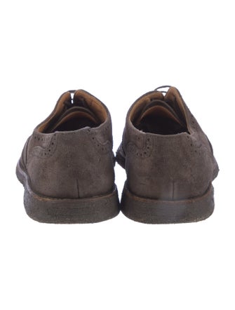 Tricker's Suede Brogues