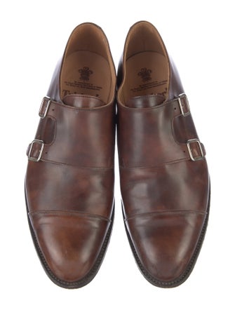Tricker's Leather Monk Straps