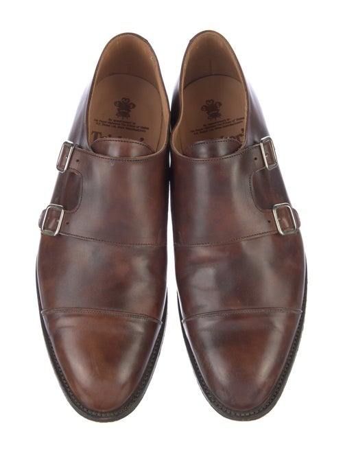 Tricker's Leather Monk Straps