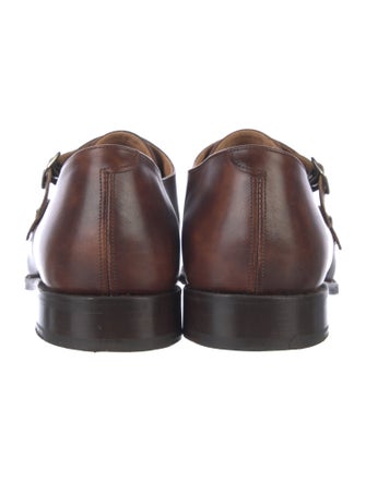 Tricker's Leather Monk Straps