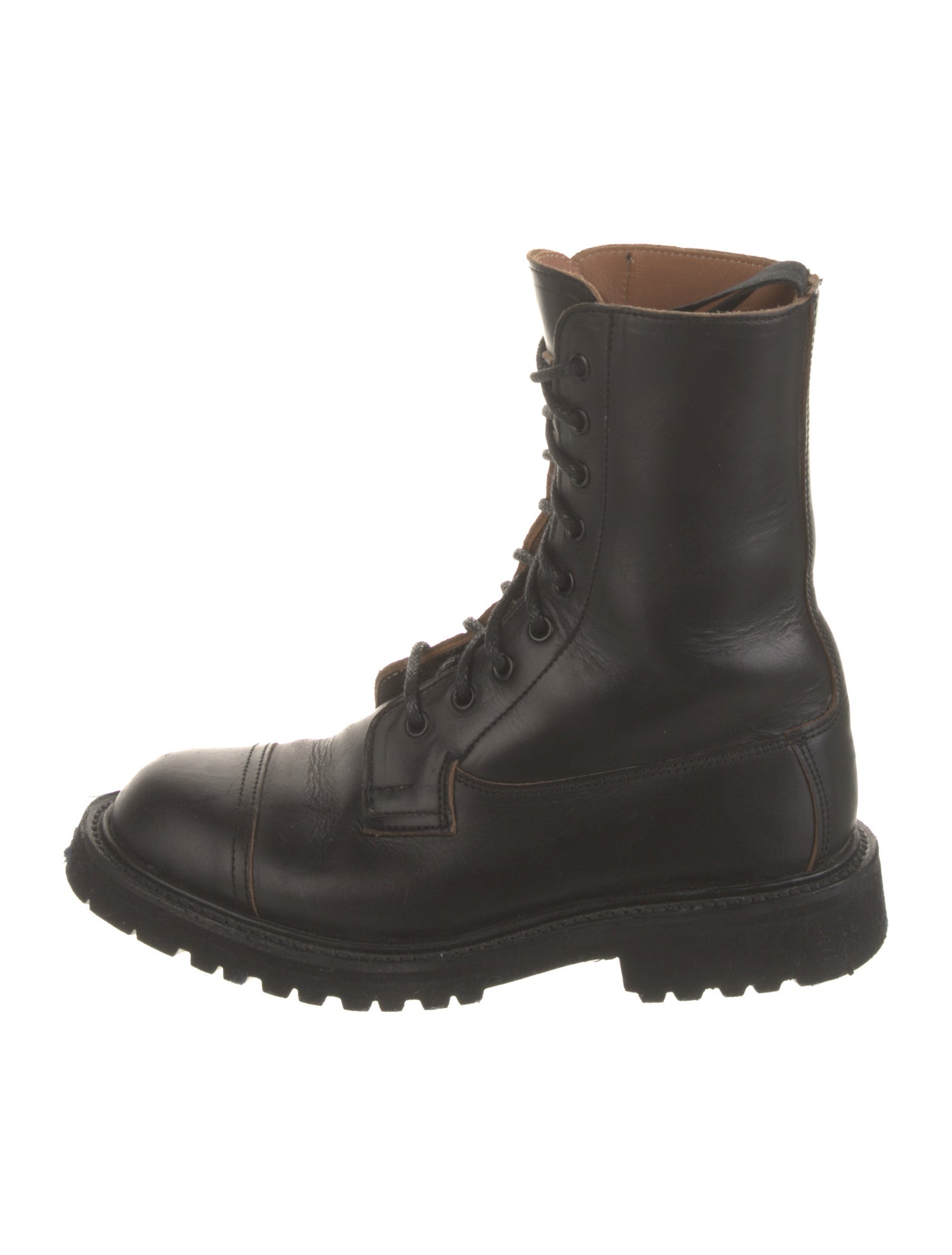 Tricker's Leather Combat Boots