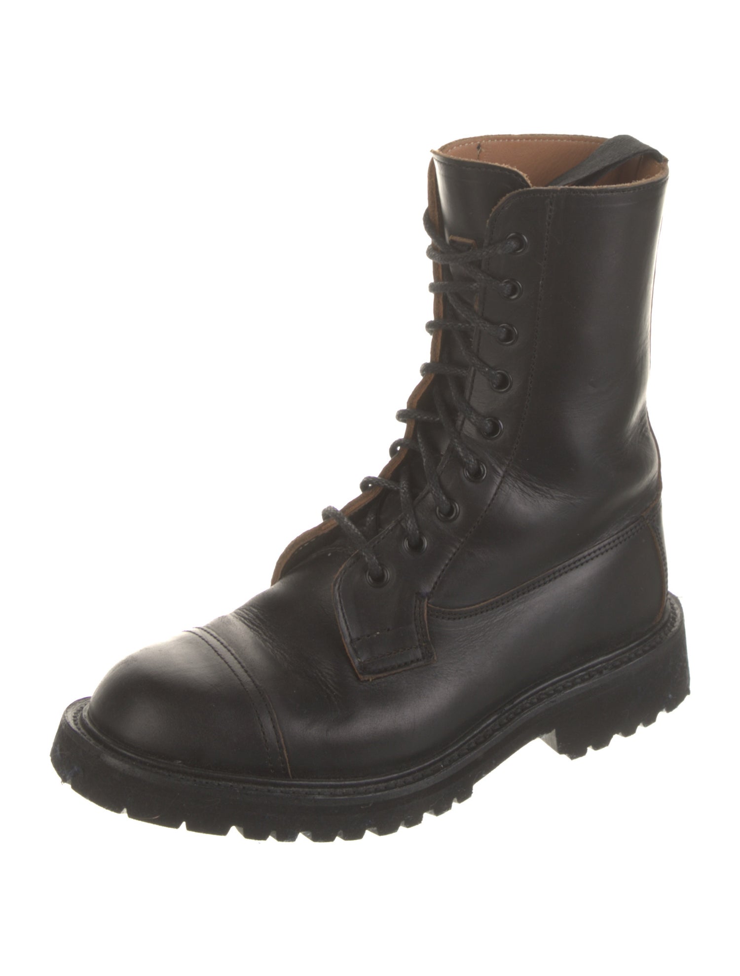 Tricker's Leather Combat Boots