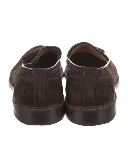 Tricker's Suede Dress Loafers