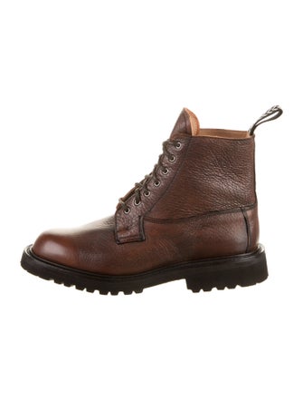 Tricker's x Gabriela Hearst Leather Combat Boots w/ Tags