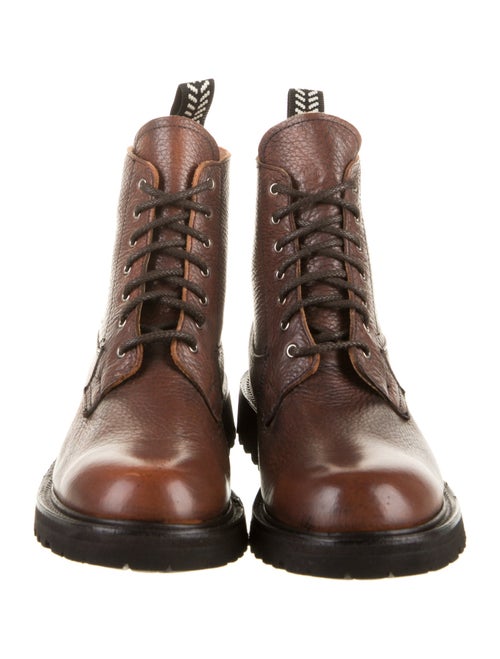 Tricker's x Gabriela Hearst Leather Combat Boots w/ Tags