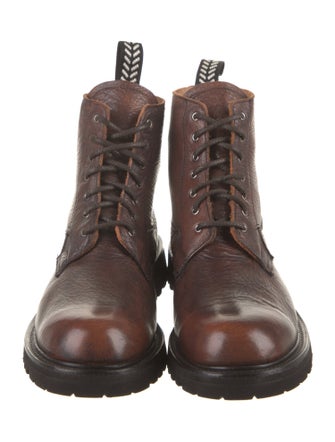 Tricker's x Gabriela Hearst Leather Combat Boots w/ Tags