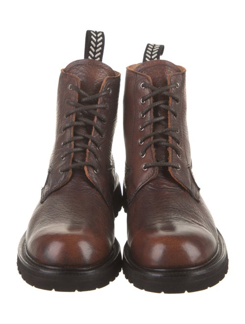 Tricker's x Gabriela Hearst Leather Combat Boots w/ Tags