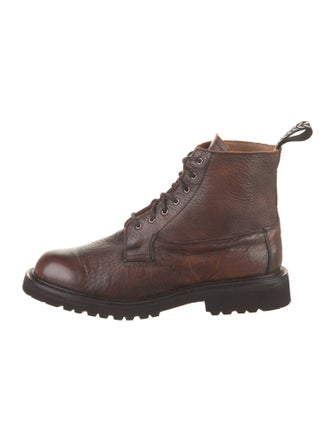 Tricker's x Gabriela Hearst Leather Combat Boots w/ Tags