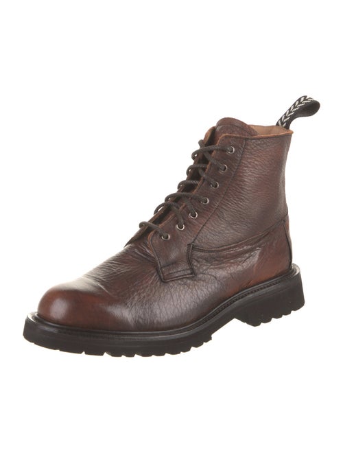 Tricker's x Gabriela Hearst Leather Combat Boots w/ Tags