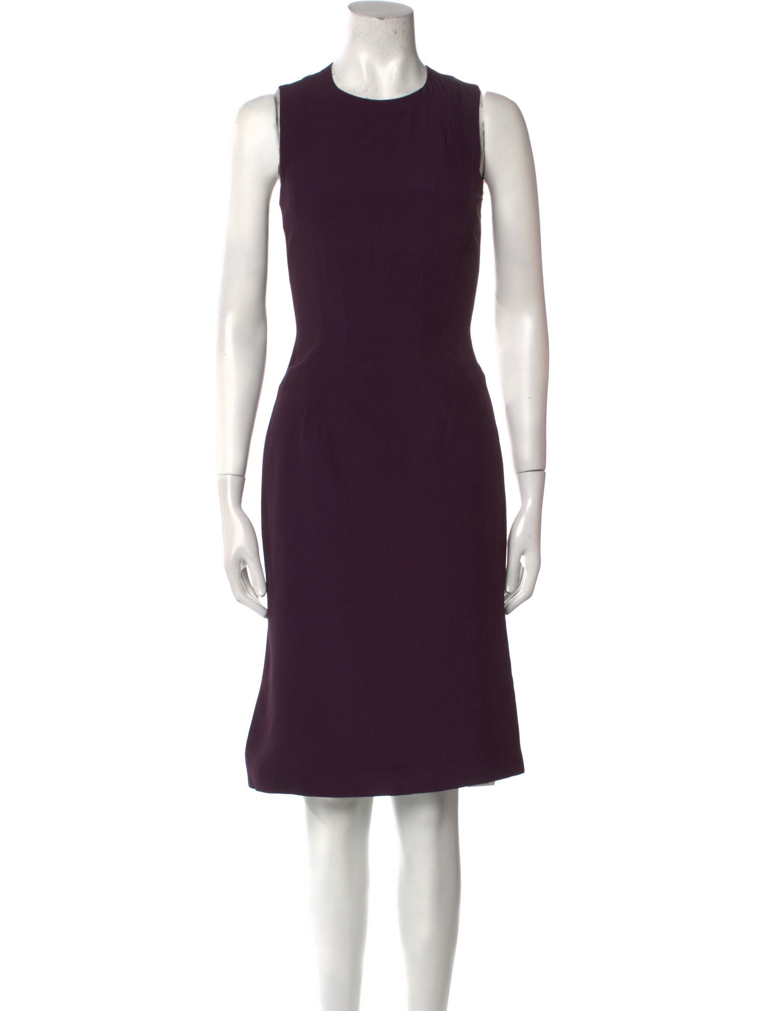 Trussardi Jeans Crew Neck Knee-Length Dress