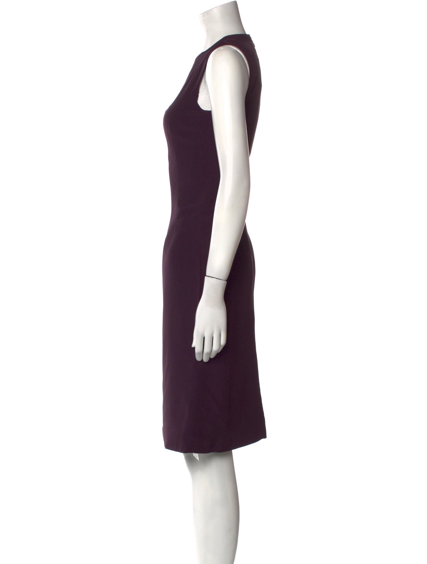 Trussardi Jeans Crew Neck Knee-Length Dress