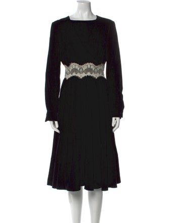 Trussardi Jeans Printed Knee-Length Dress