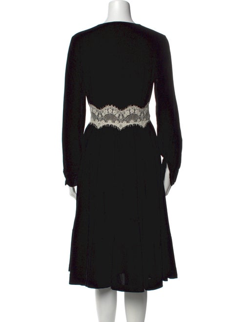 Trussardi Jeans Printed Knee-Length Dress