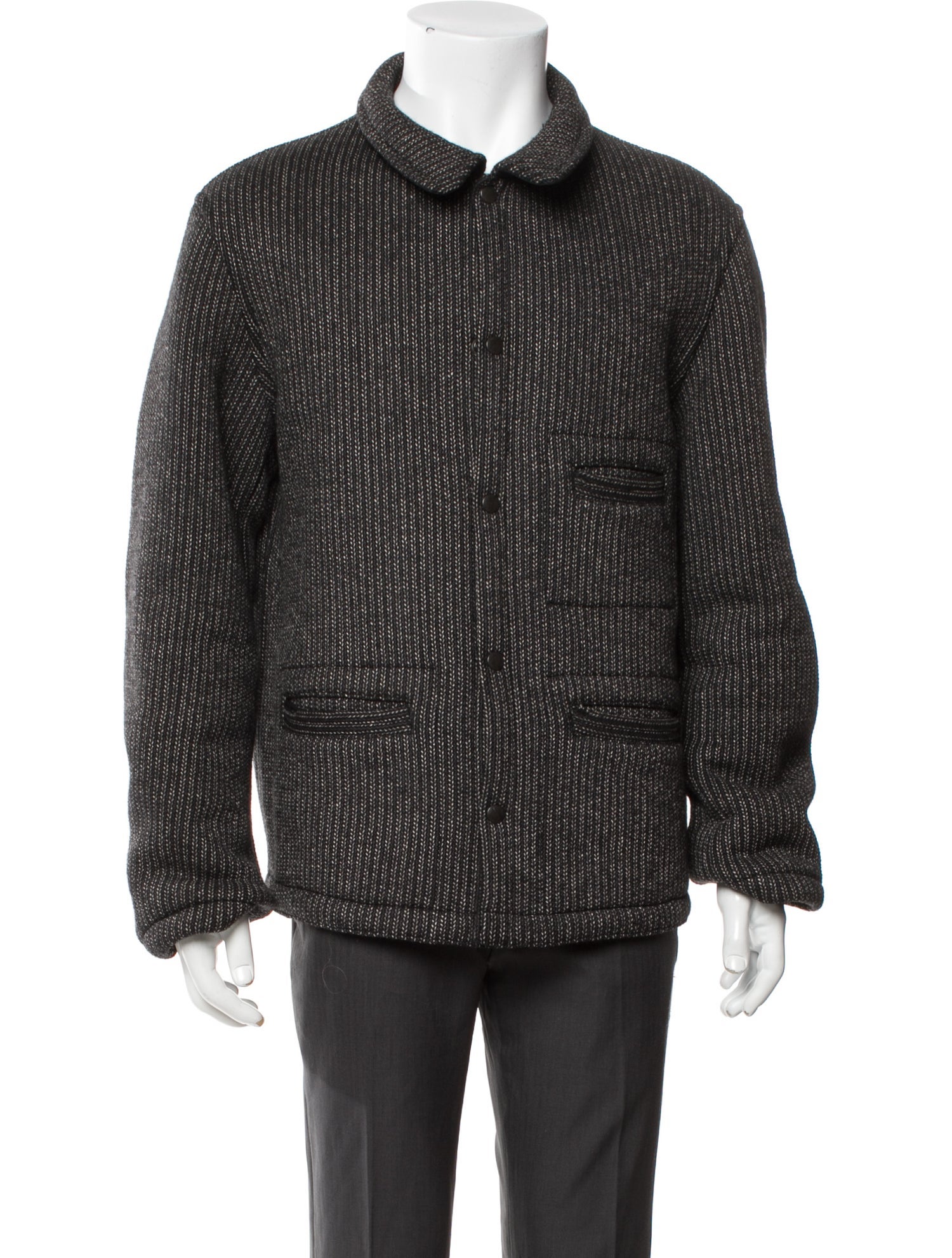 The Real McCoy's Striped Windbreaker