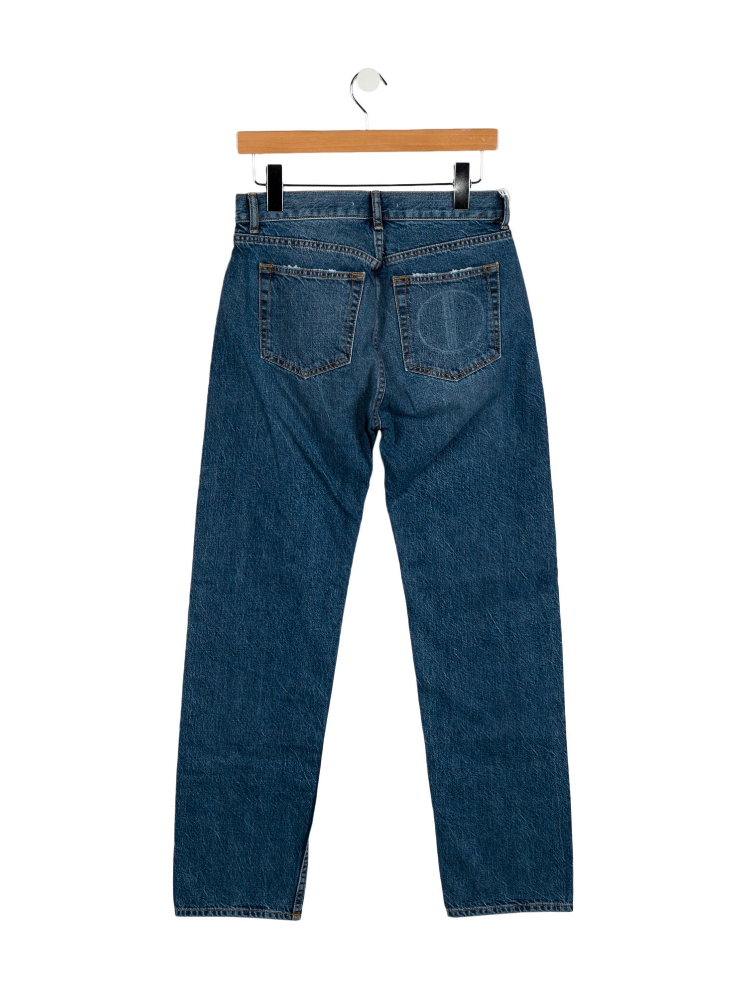 Tre by Natalie Ratabesi Mid-Rise Straight Leg Jeans