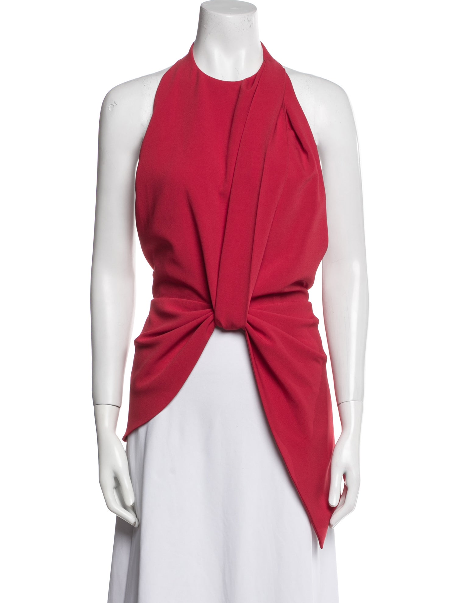 Tre by Natalie Ratabesi Crew Neck Sleeveless Crop Top