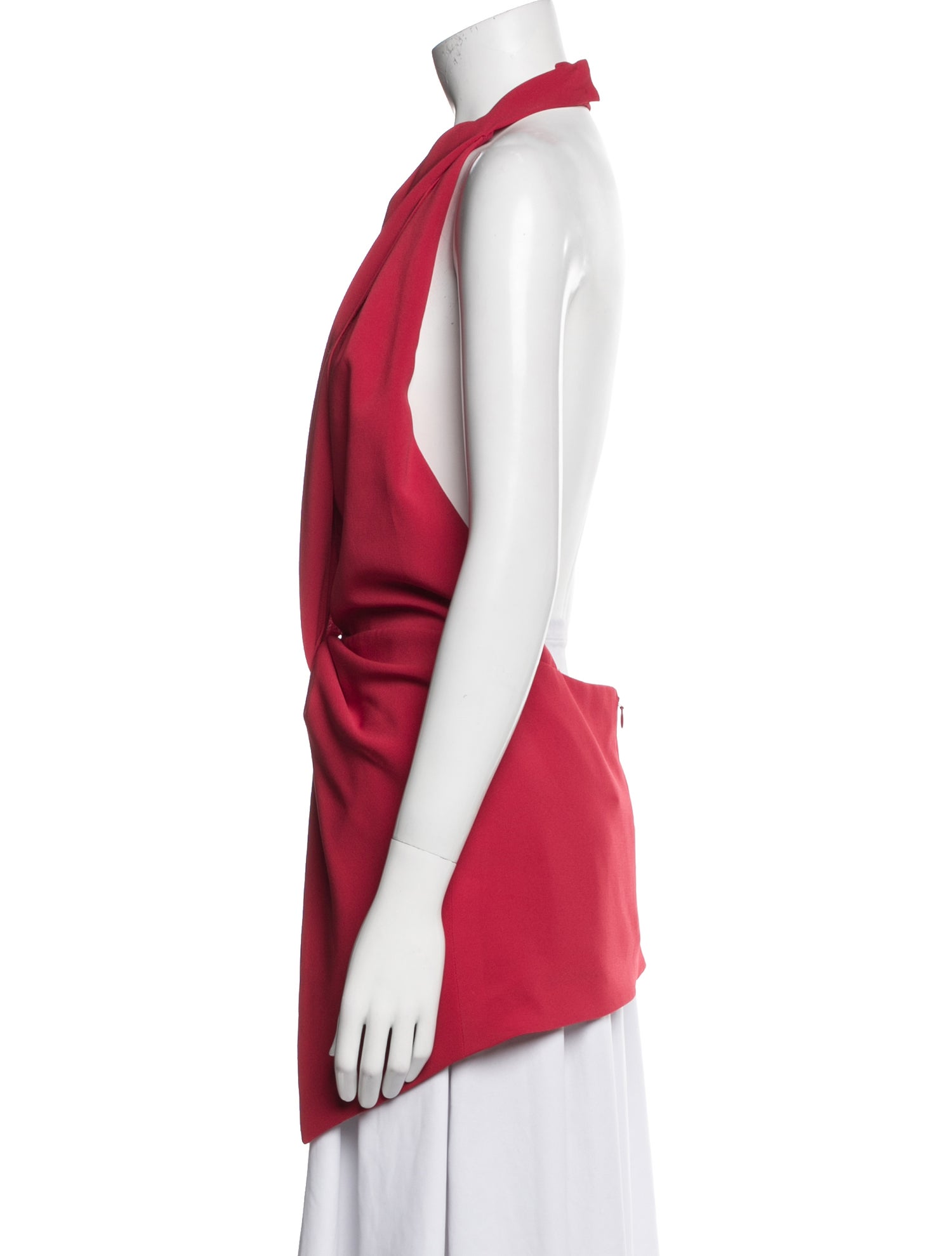 Tre by Natalie Ratabesi Crew Neck Sleeveless Crop Top