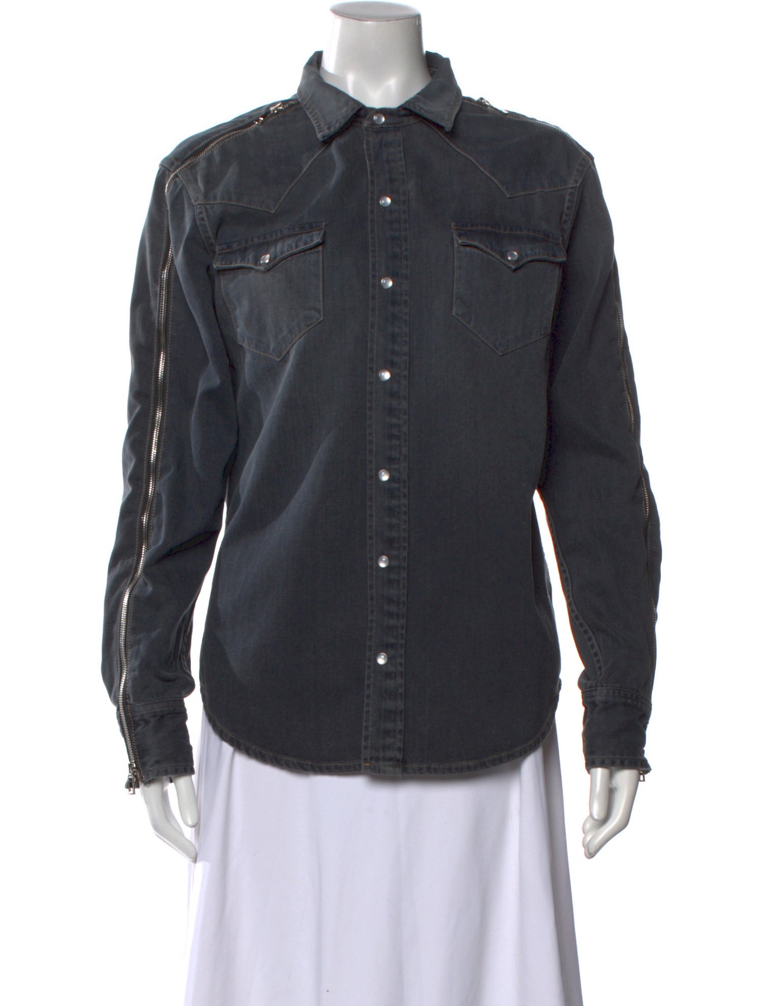 Tre by Natalie Ratabesi Long Sleeve Button-Up Top