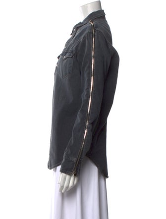 Tre by Natalie Ratabesi Long Sleeve Button-Up Top