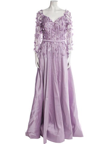 Terani Couture Dresses V-Neck Long Dress US 4 | S