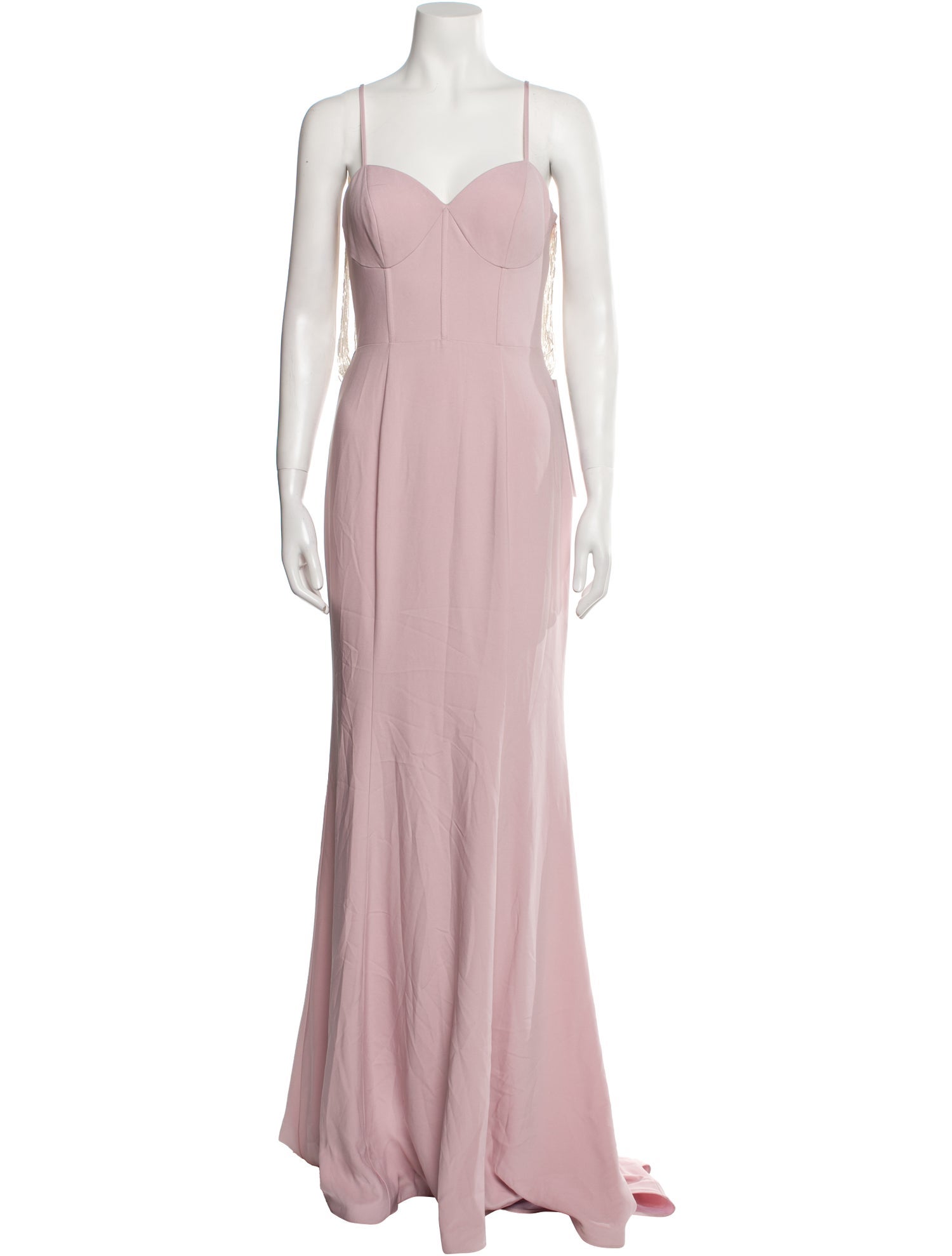 Terani Couture Square Neckline Long Dress