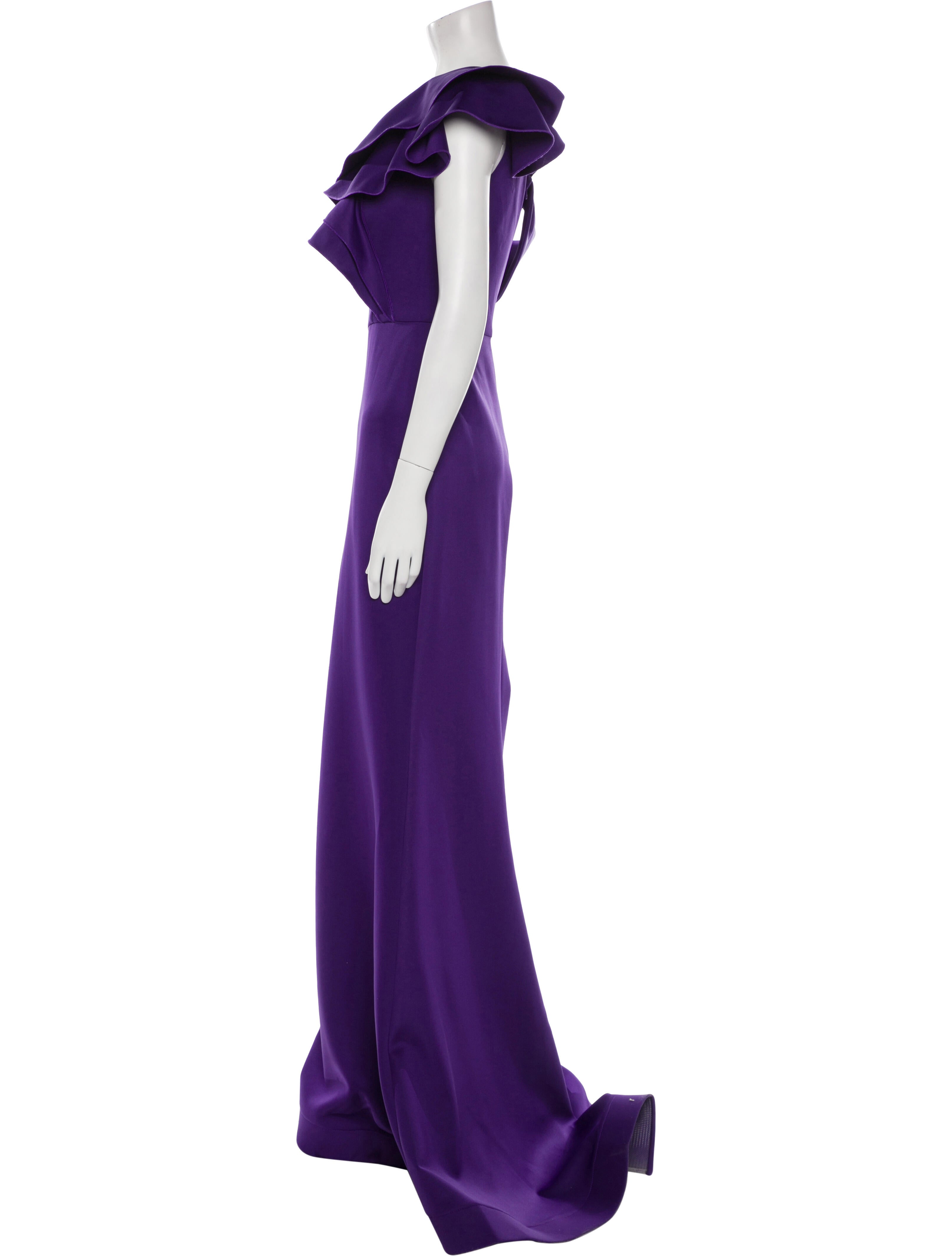 Terani Couture One-Shoulder Long Dress