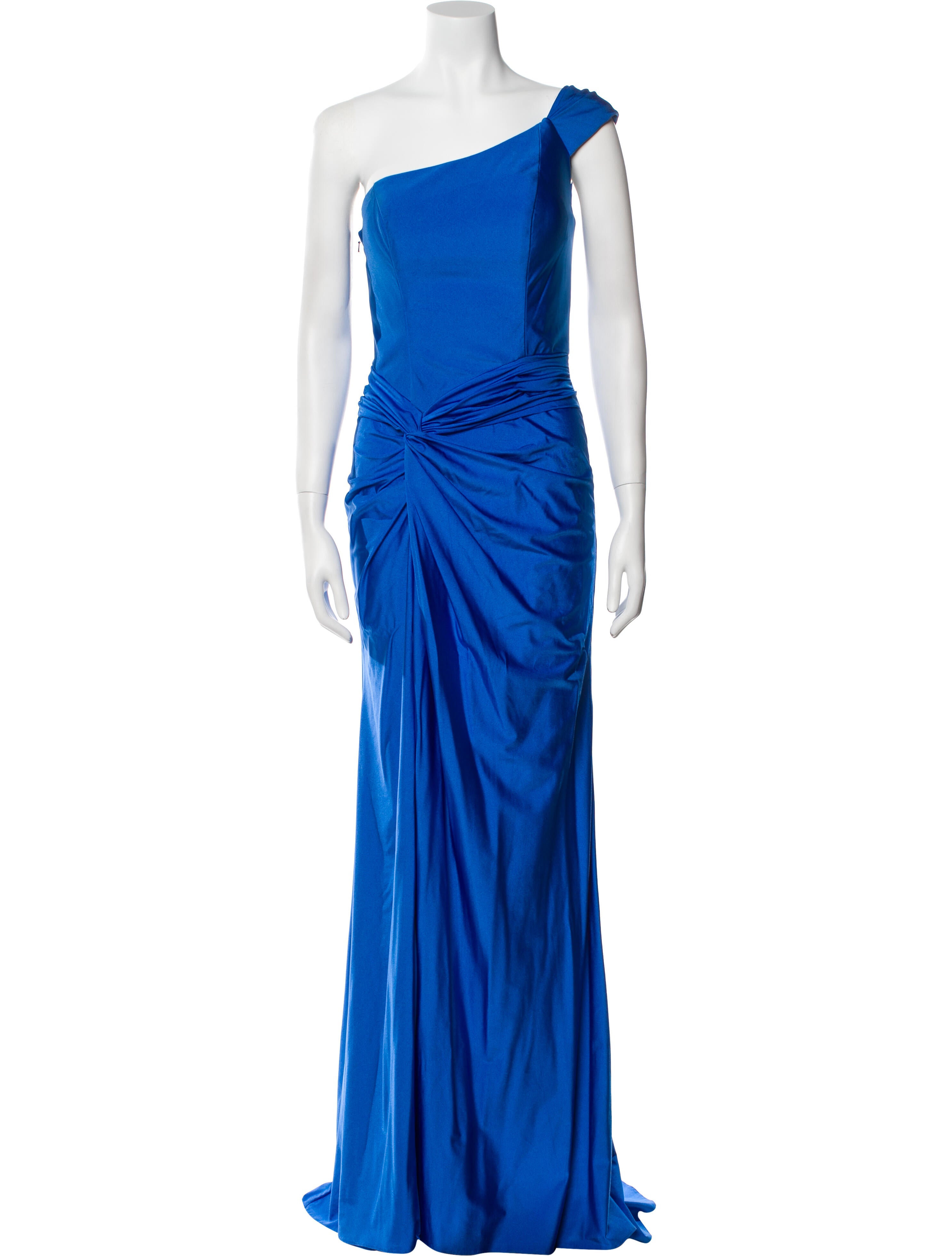Terani Couture One-Shoulder Long Dress