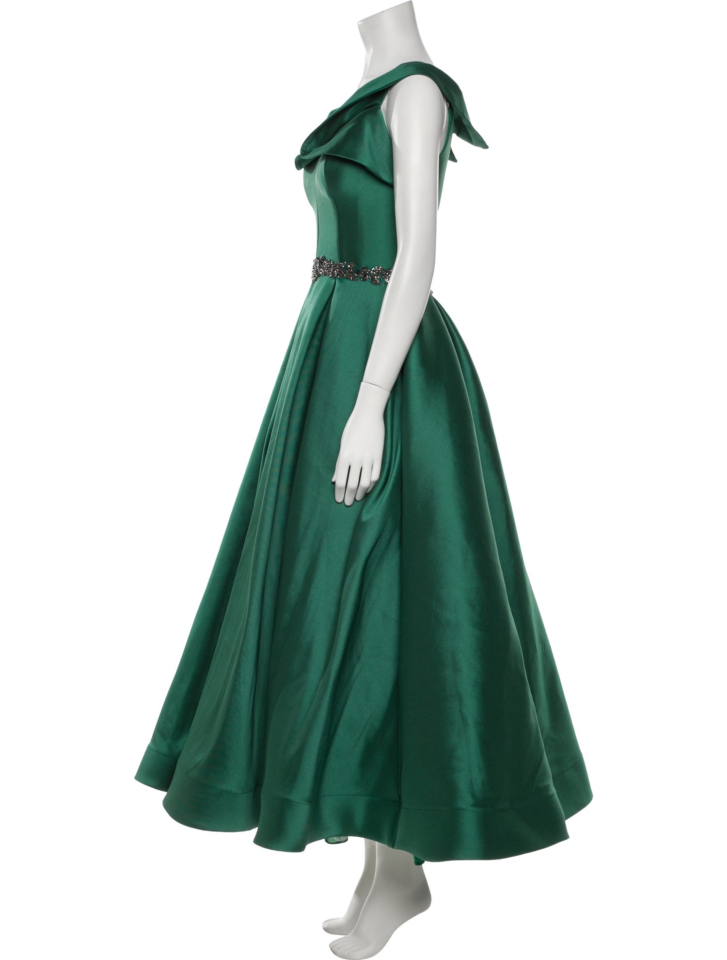 Terani Couture V-Neck Long Dress